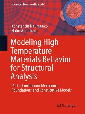 cover image of Modeling High Temperature Materials Behavior for Structural Analysis